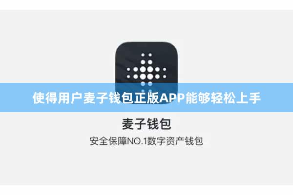使得用户麦子钱包正版APP能够轻松上手