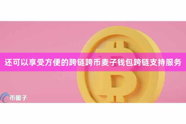 还可以享受方便的跨链跨币麦子钱包跨链支持服务