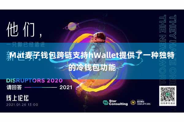 Mat麦子钱包跨链支持hWallet提供了一种独特的冷钱包功能